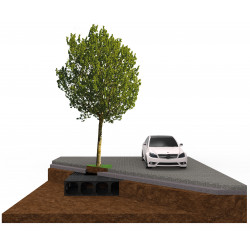 Системи за опазване коренова система на дървото TreeBox/ AirBox - Hydro 